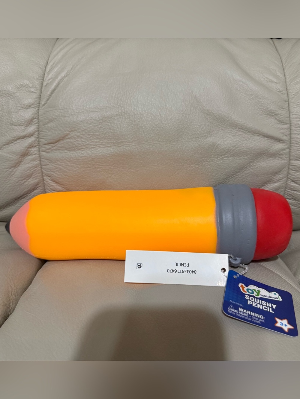 NEW Sunny Days Pencil Squeezy Jumbo Squishy by Toymendous